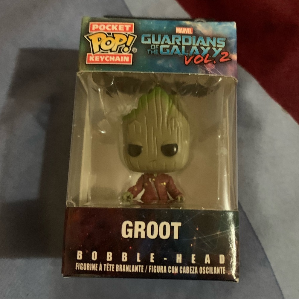 Guardians of the Galaxy, Groot keychain. NIB.